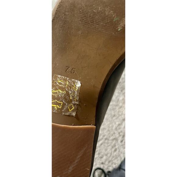 Madewell Alex Black Leather & Suede Lace-Up Oxfords Sz 7.5 - Picture 4 of 8